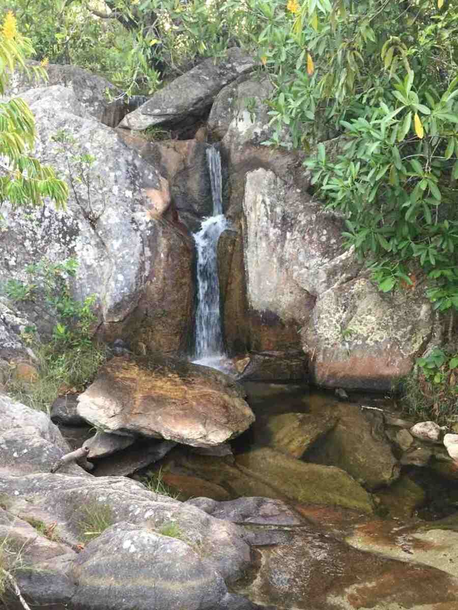 Cachoeira Lavapés, que fica dentro da cidade de Cavalcante