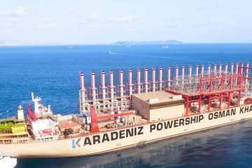 Há quase uma década, a Karpowership tem sido responsável por cerca de um quarto da energia produzida no Gana -  (crédito: Getty)