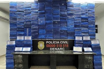 A cocaína chegava ao país tanto por via aérea, quanto via terrestre, por meio de transporte rodoviário -  (crédito: Divulgação/Polícia Civil do Rio Grande do Sul)