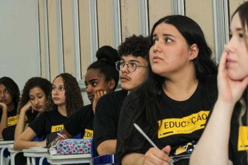 No campus de Planaltina, alunos de escolas públicas têm acesso a cursinho pré-vestibular gratuito -  (crédito: Kayo Magalhães/CB/D.A Press)