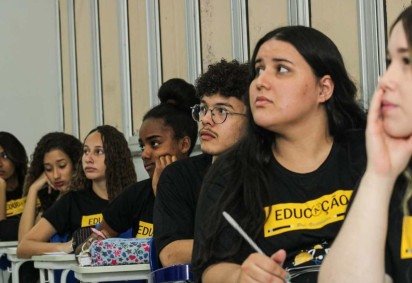 No campus de Planaltina, alunos de escolas públicas têm acesso a cursinho pré-vestibular gratuito -  (crédito: Kayo Magalhães/CB/D.A Press) -No campus de Planaltina, alunos de escolas públicas têm acesso a cursinho pré-vestibular gratuito -  (crédito: Kayo Magalhães/CB/D.A Press)