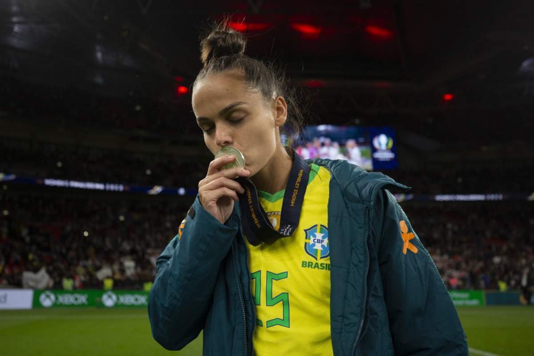 Jogadora brasiliense Gabi Portilho comemora primeira convocação olímpica
