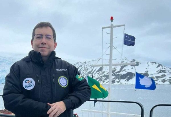 Secretário da Comissão Interministerial dos Recursos do Mar, contra-almirante Ricardo Jaques: Antártica é um exemplo de que o multilateralismo funciona -  (crédito: Arquivo pessoal)