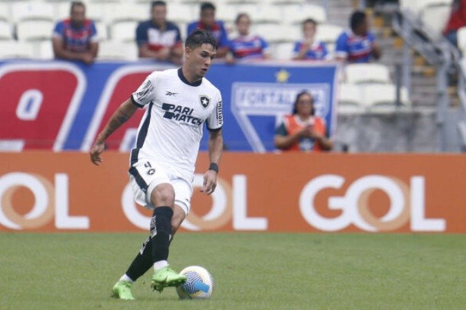 Mateo Ponte em jogo contra o Fortaleza - (crédito: Foto: Vitor Silva/Botafogo.) Mateo Ponte em jogo contra o Fortaleza - (crédito: Foto: Vitor Silva/Botafogo.)