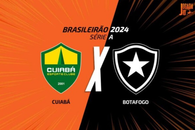 Cuiabá e Botafogo medem forças na Arena Pantanal -  (crédito: Foto: Arte/Jogada10)