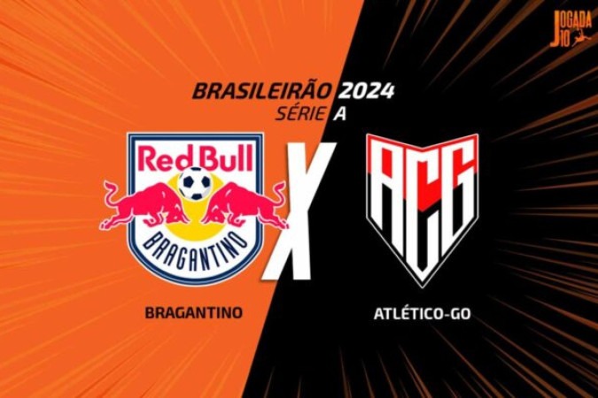 RB Bragantino e Atlético-GO medem forças no Campeonato Brasileiro -  (crédito: Foto: Arte/Jogada10)