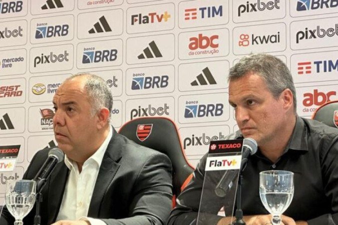 Dupla do Flamengo, Braz e Spindel vão para Europa - (crédito: Foto: Lucas Bayer / Jogada10) Dupla do Flamengo, Braz e Spindel vão para Europa - (crédito: Foto: Lucas Bayer / Jogada10)