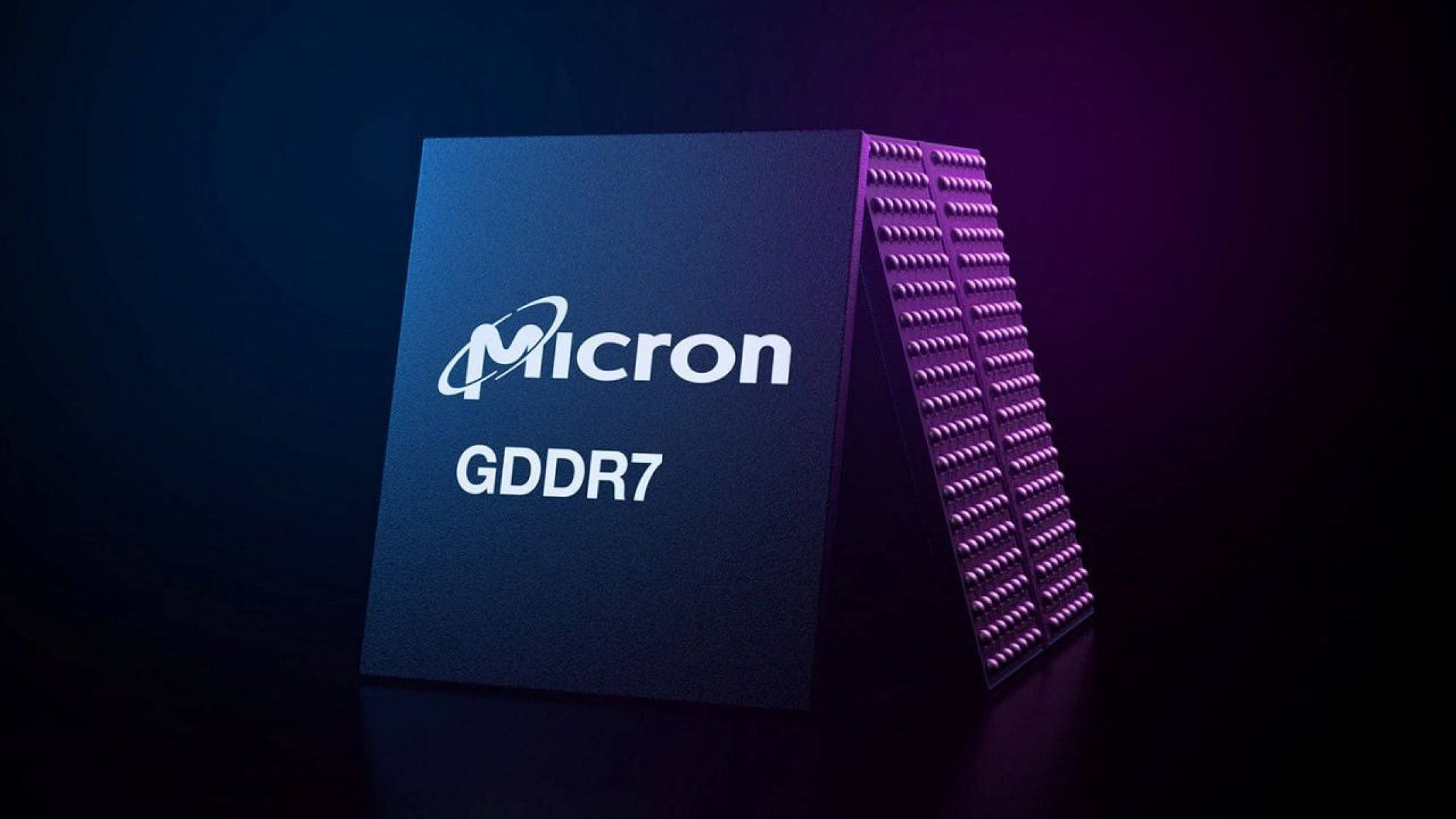 Memórias GDDR7 da Micron serão 30% melhores em games 