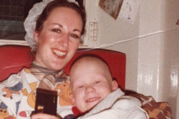 Antonya Cooper ajudou a lançar a instituição Neuroblastoma UK após a morte do filho -  (crédito: BBC)