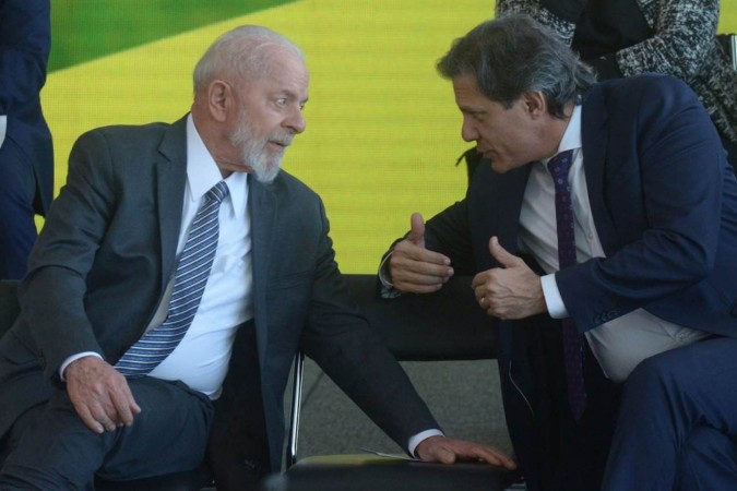 Após a reunião, em Nova York, Haddad disse a jornalistas estar otimista que o Brasil vá aumentar sua nota de investimento até o ano que vem -  (crédito:  Ed Alves/CB/DA.Press)