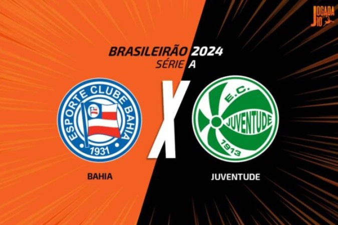 Bahia quer seguir no páreo pelo Brasileirão; Juventude surpreende no BR-24 -  (crédito: Arte: Jogada 10)