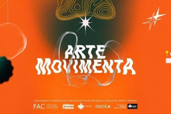 Banner Arte Movimenta -  (crédito: Divulgção/ Donna Mídia Comuncação)