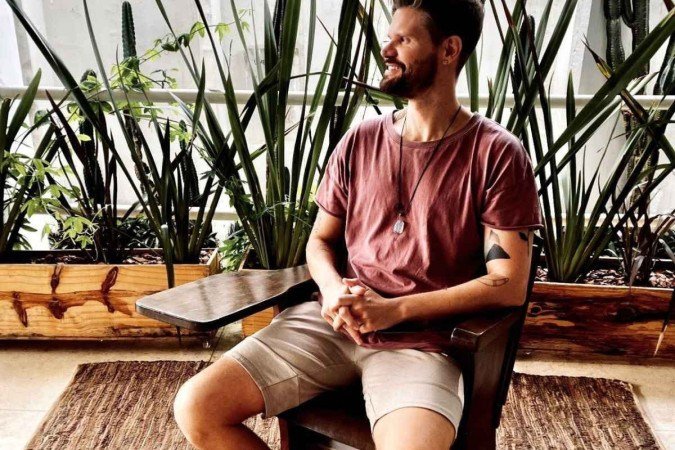 Sandro reorganiza toda a vida para 
poder acompanhar 
o máximo possível 
os Jogos Olímpicos 