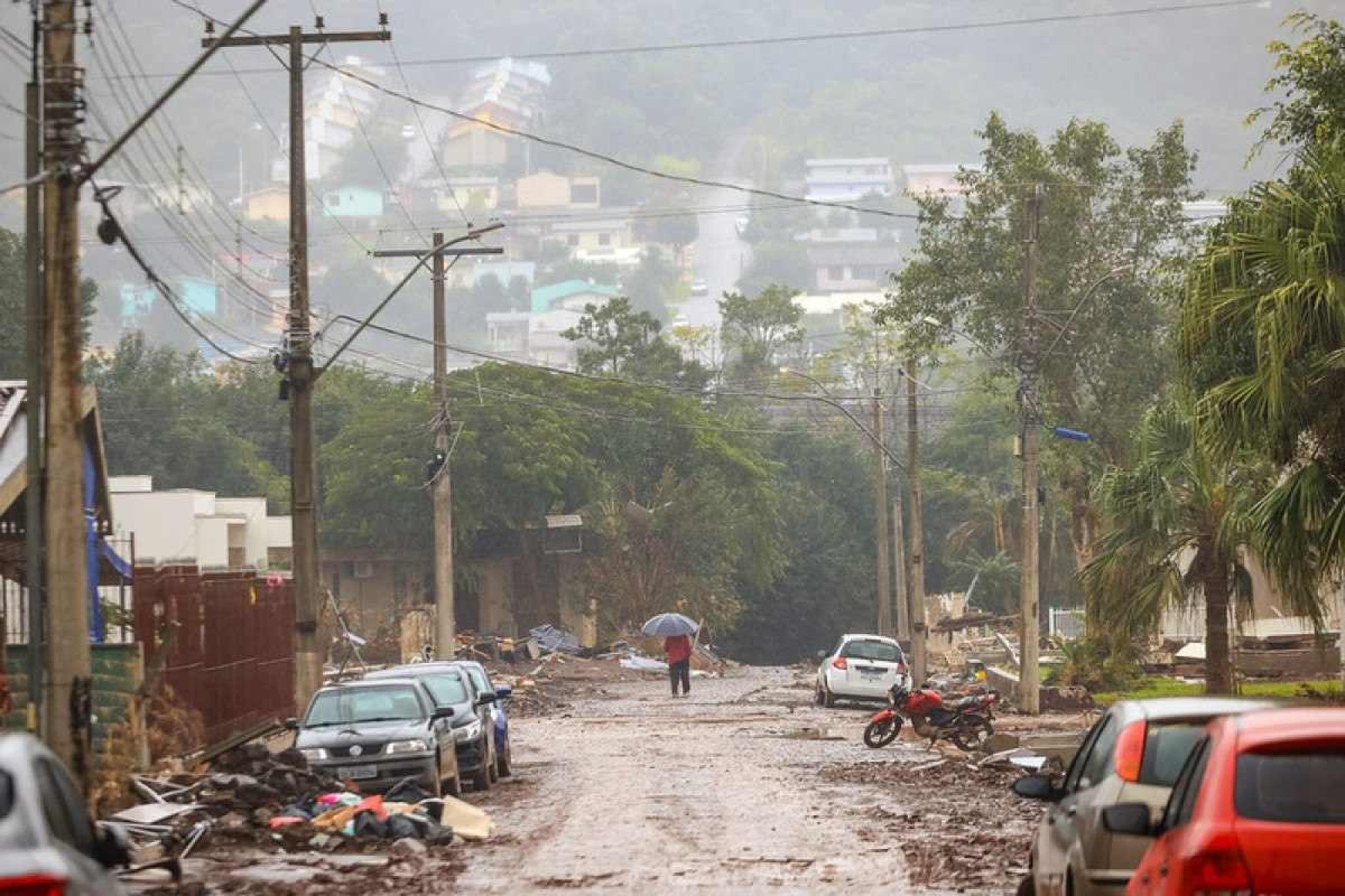 otos gerais enchentes em Roca Sales, Rio Grande do Sul