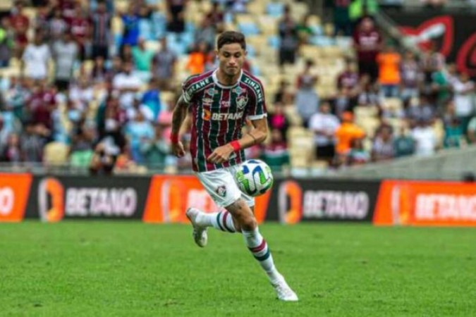 Diogo em ação pelo Fluminense -  (crédito: Foto: Marcelo Gonçalves/Fluminense)