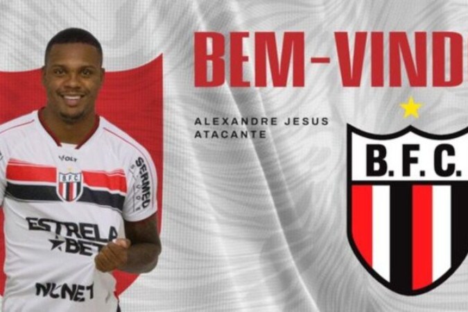 Alexandre Jesus acerta com o Botafogo-SP por empréstimo -  (crédito:  - Foto: Divulgação / Botafogo)