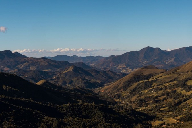 A Serra da Mantiqueira encanta com suas paisagens deslumbrantes e rica biodiversidade (Imagem: Fagner Martins | Shutterstock) -  (crédito: EdiCase)