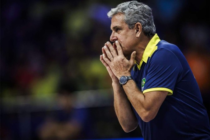 Zé Roberto estará mais uma vez à frente da equipe verde e amarela. -  (crédito: FIVB)