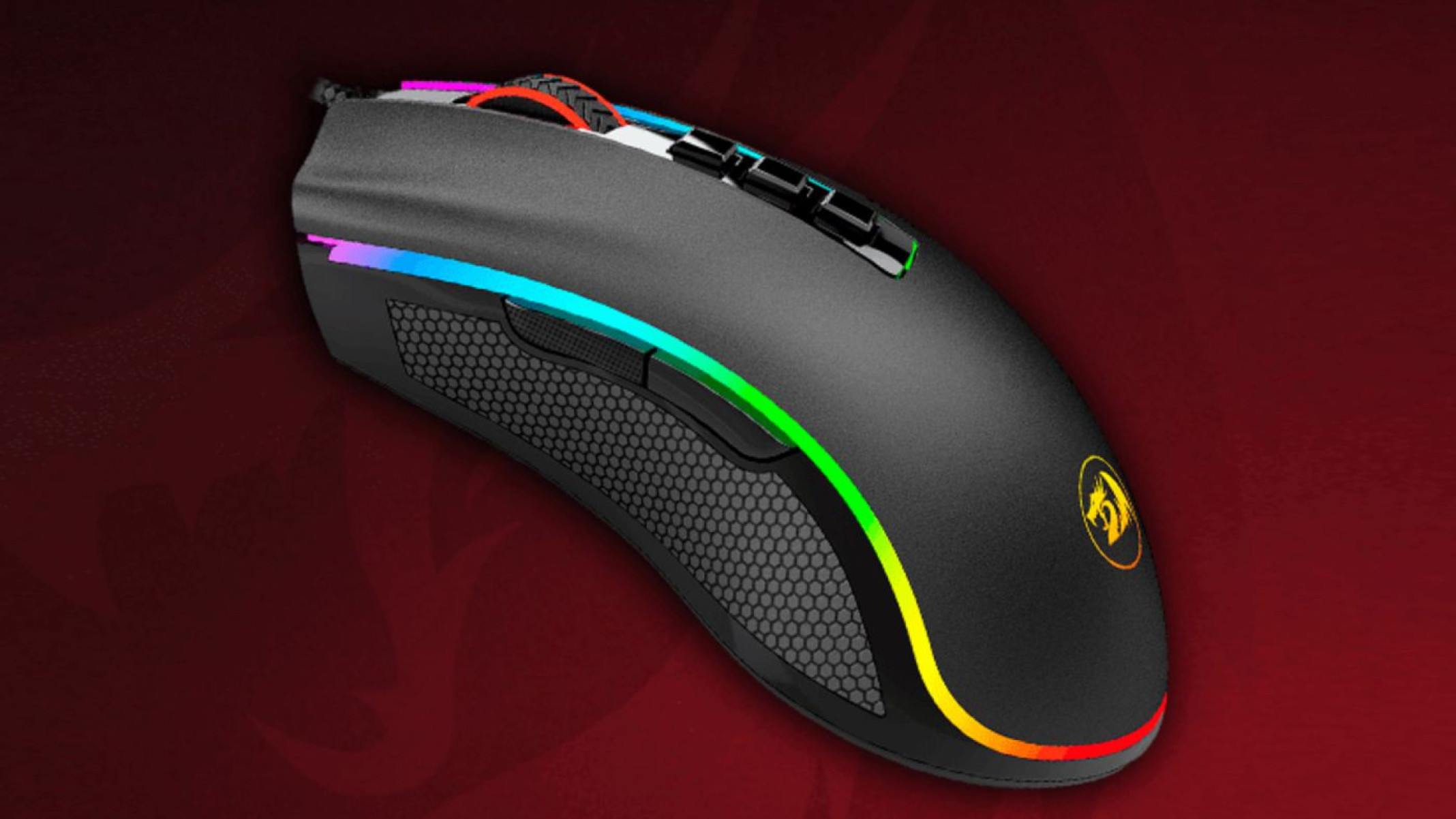 ???? SENSACIONAL | Mouse Gamer Redragon Cobra com preço imperdível