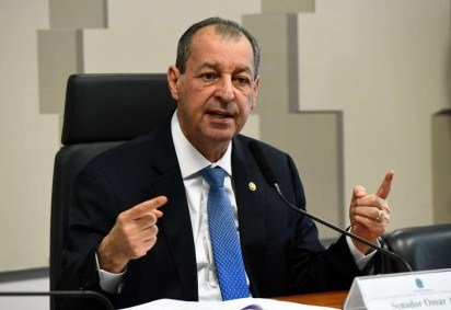 A presidência da CPMI ficará com o senador Omar Aziz (PSD-AM), um aliado do presidente Lula -  (crédito: Roque de Sá/Agência Senado)