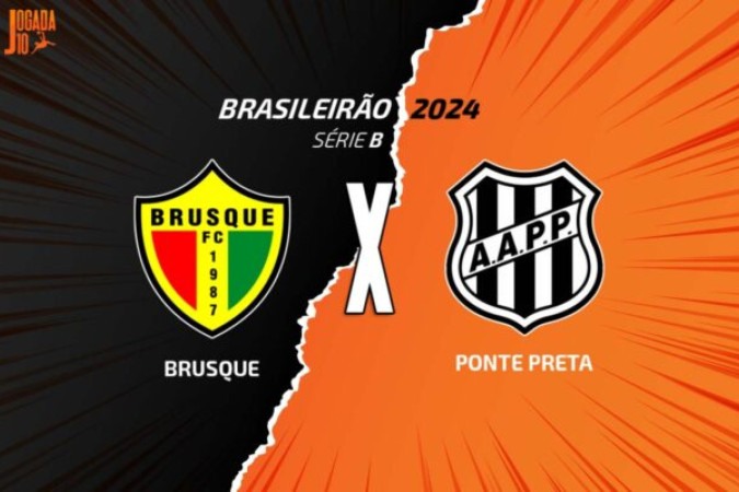 Brusque e Ponte Preta se enfrentam pela Série B -  (crédito: Divulgação/Jogada 10)