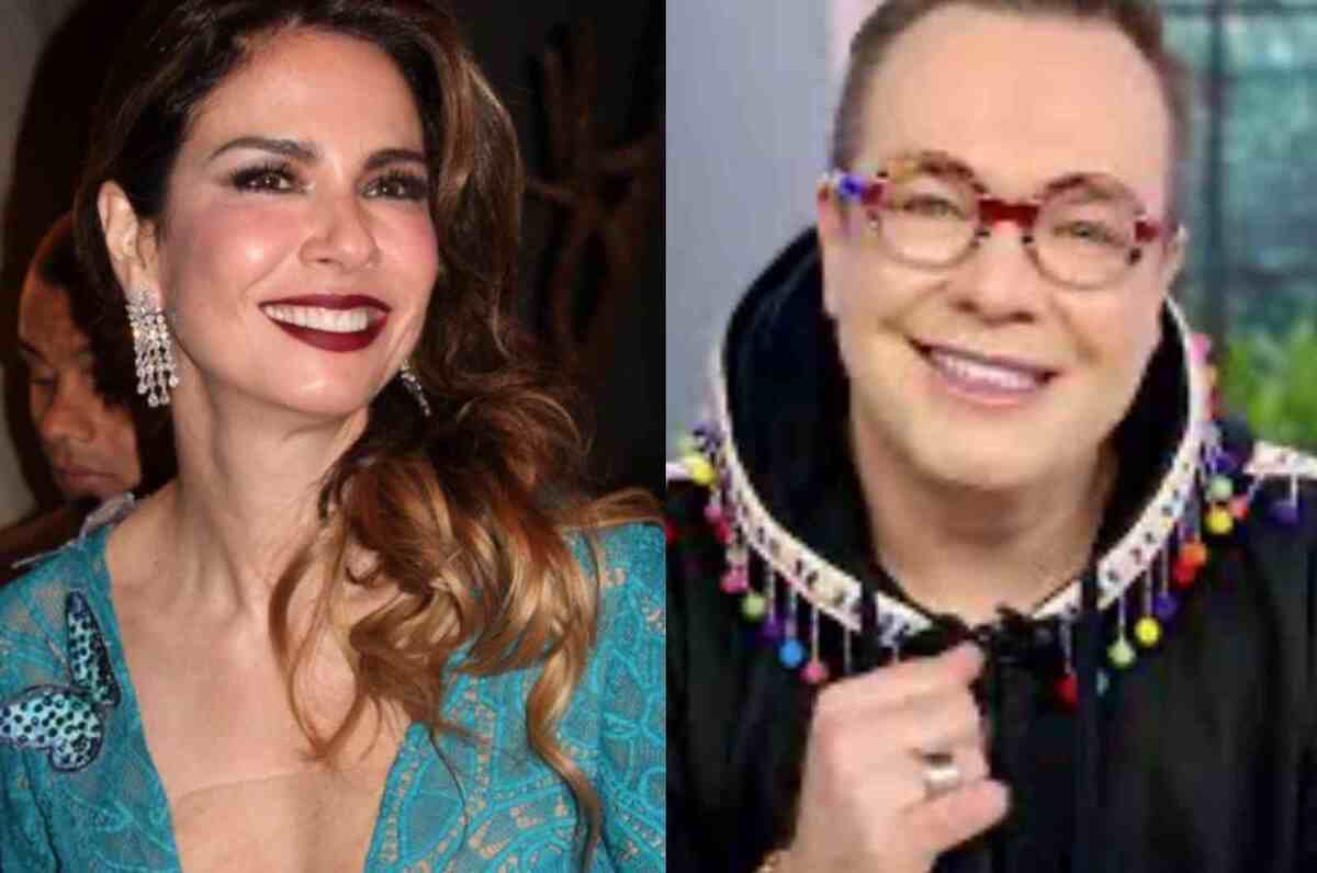 Luciana Gimenez fica em saia justa com pergunta de Felipeh Campos