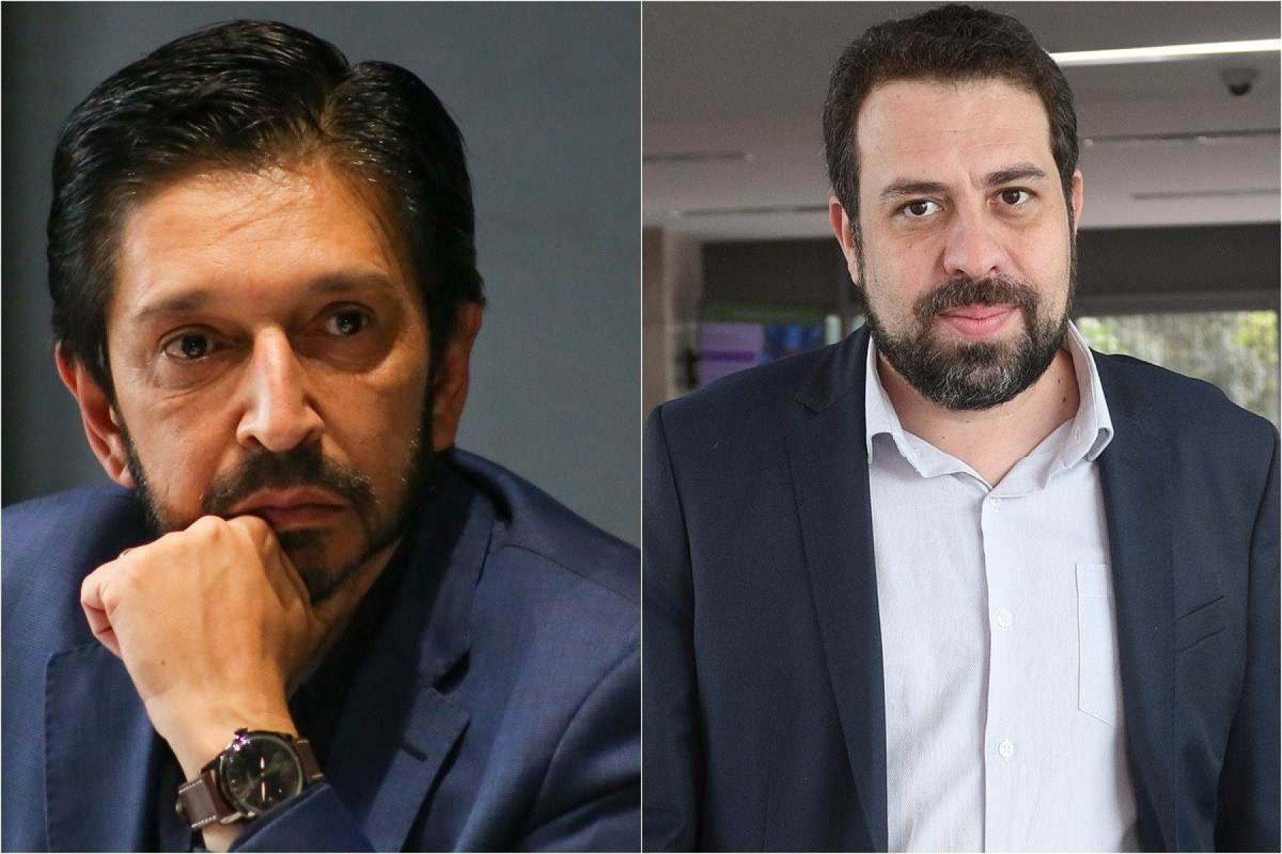 Ricardo Nunes e Guilherme Boulos lideram disputa em SP, segundo Datafolha