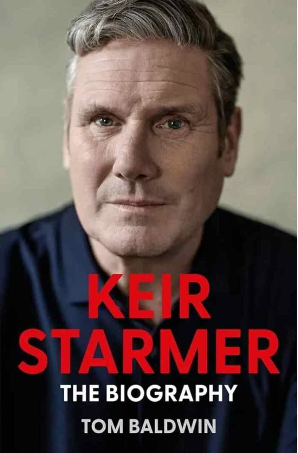 Capa do livro Keir Starmer - The biography, de Tom Baldwin 