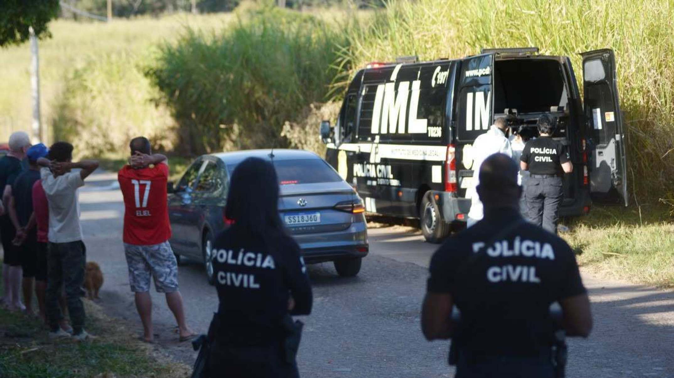  06/07/2024 Credito: Ed Alves/CB/DA.Press. Cidades.  Corpo Encontrado matagal na Granja do Torto. 