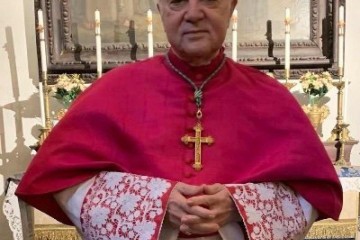 Arcebispo Carlo Maria Vigano -  (crédito: Reprodução/X @CarloMVigano)