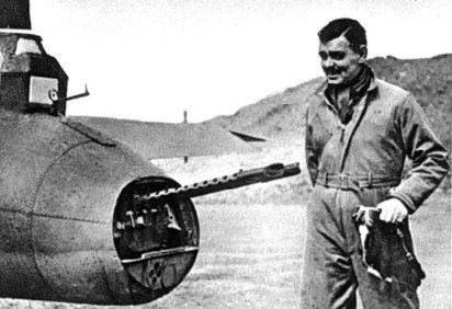 A II Guerra Mundial (1939-1945) mobilizou 100 milhões de combatentes. Entre eles estavam atores, alguns já famosos, como Clark Gable (foto). Veja alguns famosos que foram para as batalhas.  -  (crédito: wikimedia commons )