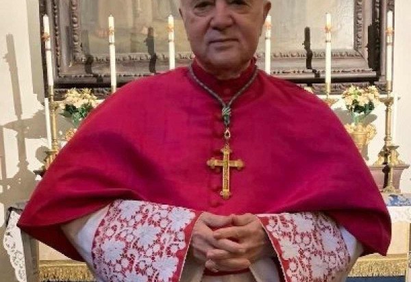 Arcebispo Carlo Maria Vigano -  (crédito: Reprodução/X @CarloMVigano)