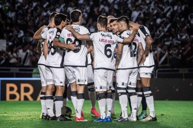 Vasco tem mais pontos do que tinha em 2023 após 14 rodadas do Brasileirão -  (crédito: Foto: Leandro Amorim / Vasco)