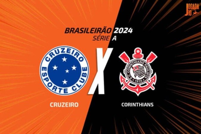 Cruzeiro e Corinthians se enfrentam neste domingo pelo Brasileiro - (crédito: Arte: Jogada10) Cruzeiro e Corinthians se enfrentam neste domingo pelo Brasileiro - (crédito: Arte: Jogada10)