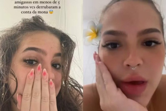 No dia anterior, Mel Maia já havia se pronunciado sobre vídeos íntimos falsos que teriam sido disseminados nas redes sociais -  (crédito: Reprodução/ Instagram)