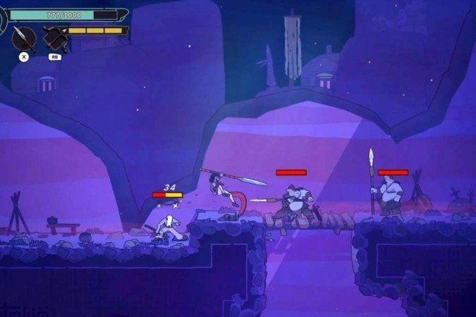 Tomar cuidado em um combate é a linha tênue para uma boa partida no roguelike.