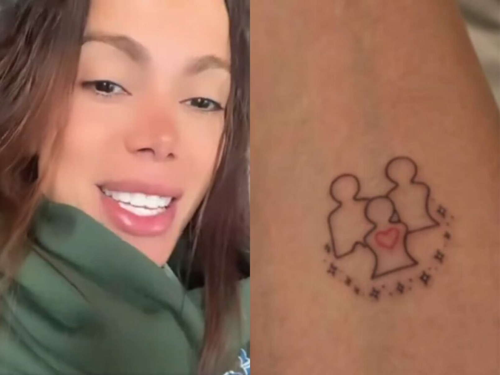 Entenda o significado da nova tatuagem polêmica de Anitta