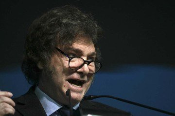 O encontro se dá 'no marco da sólida relação bilateral entre os países, e do compromisso compartilhado de seguir aprofundando os laços estratégicos entre o Governo e a administração Trump', acrescenta a nota -  (crédito: Evaristo Sá/AFP)
