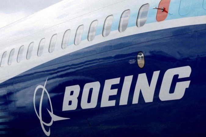 O CEO da Boeing, Dave Calhoun, foi questionado por um subcomitê do Senado no mês passado -  (crédito: Getty Images)