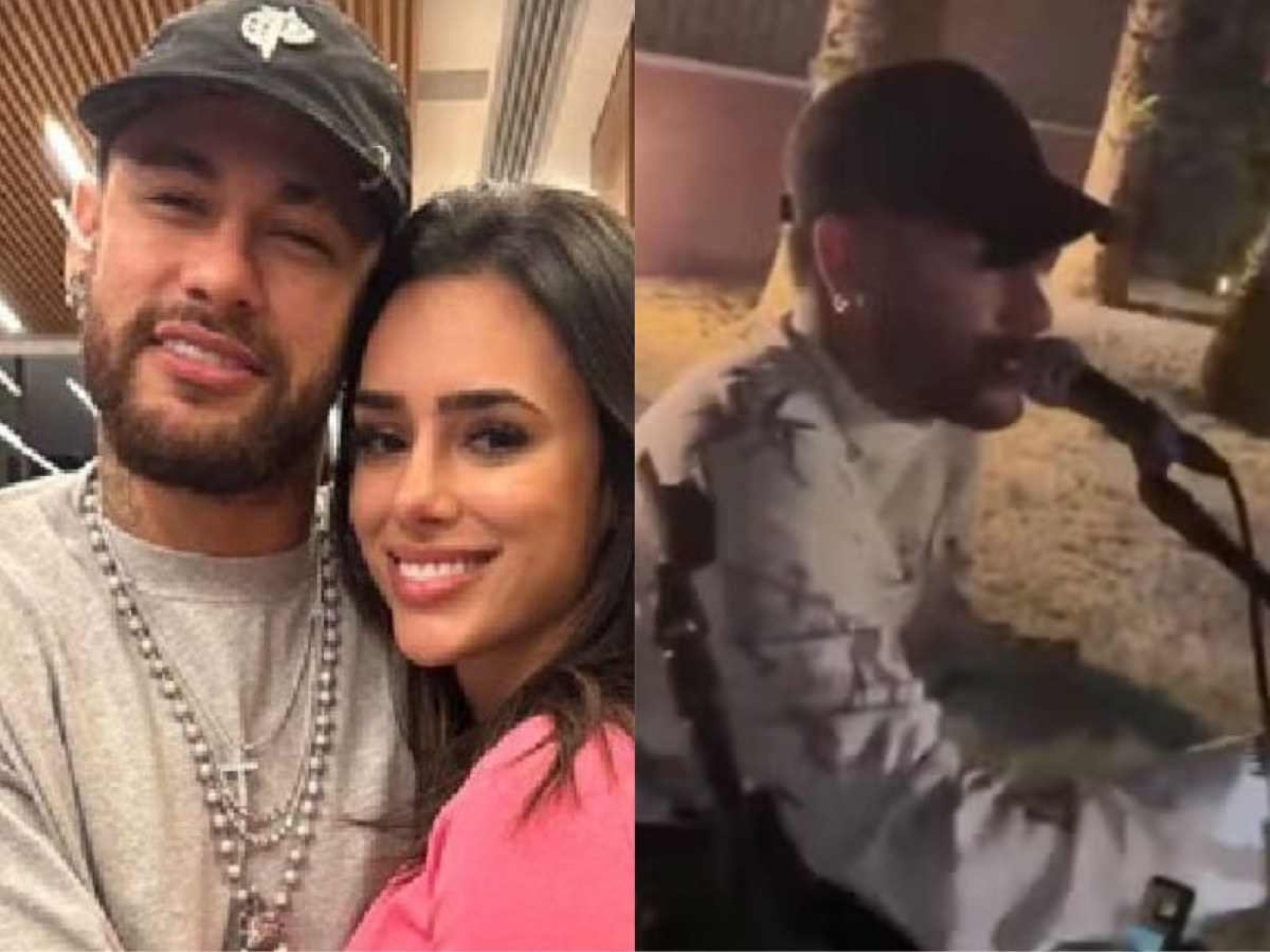 Neymar se declara à Biancardi após beijão em público