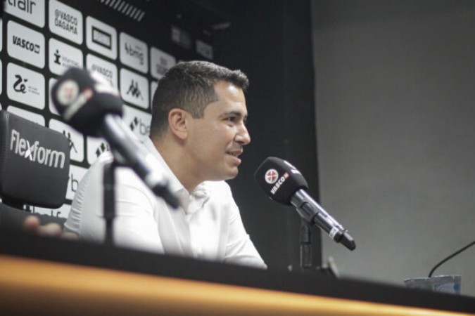 Pedro Martins não permaneceu no Vasco após a troca de comando do futebol  -  (crédito: - Foto: Matheus Lima/Vasco)