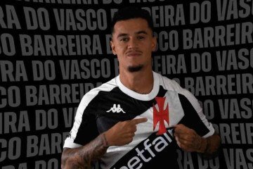 Anúncio da contratação de Philippe Coutinho agitou a internet na manhã desta quarta -  (crédito: Reprodução/Vasco)