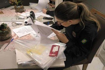 A investigação da PF em conjunto com a Caixa foi iniciada em abril de 2023 -  (crédito: Divulgação/Polícia Federal)