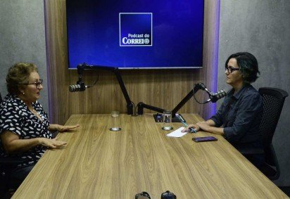  10/07/2024 Crédito: Marcelo Ferreira/CB/D.A Press. Brasil. Brasília - DF - Podcast do Correio entrevista Daise Lourenço Moisés, presidente e fundadora da Casa Azul Felipe Augusto. -  (crédito:  Marcelo Ferreira/CB/D.A Press)