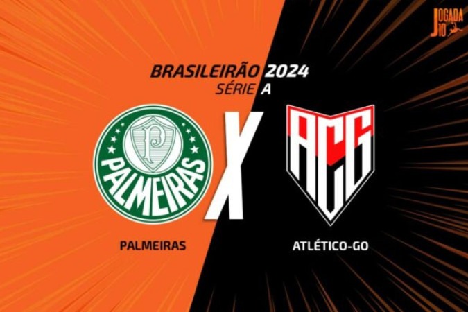 Palmeiras e Atlético-GO se enfrentam na noite desta quinta-feira, em São Paulo -  (crédito: Foto: Arte/Jogada10)