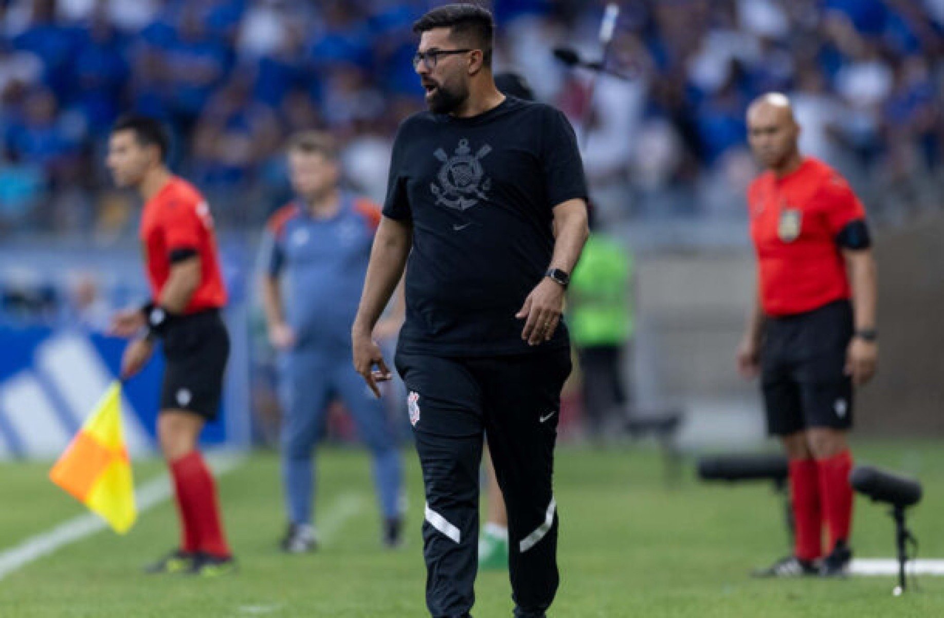 Laruccia confirma papo com Ramón Diaz e confia em reação do Corinthians