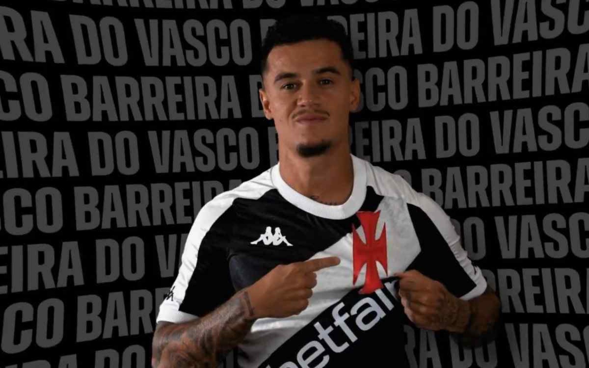 Vasco anuncia Philippe Coutinho às 11h11: 