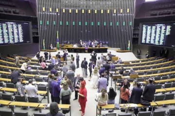 Texto foi votado duas vezes na Câmara dos Deputados e uma no Senado. Projeto aguarda sanção do presidente da República -  (crédito: Mario Agra / Câmara dos Deputados)