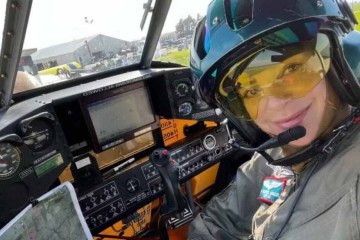 A piloto agrícola Juliana Turchetti, de 45 anos, morreu em um acidente nessa quarta-feira (10/7) -  (crédito: LInkedin/Juliana Turchetti/Reprodução)