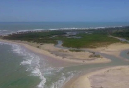 Um recente levantamento realizado em mais de 1.300 pontos do litoral do Brasil apontou que as praias de Aracaju, em Sergipe, são as mais limpas do país.  Ponto para uma capital que encanta pela beleza.   -  (crédito: Reprodução TV Globo )